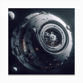 Spaceship 34 Canvas Print