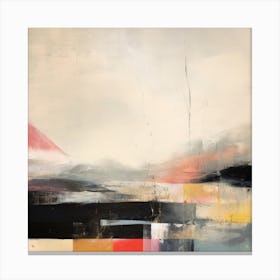 The Melody And Vibes Contemporary Landscape 5 Canvas Print