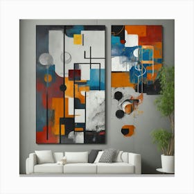 Abstract Painting 4 Canvas Print