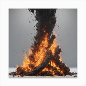 CampFire 1 Canvas Print