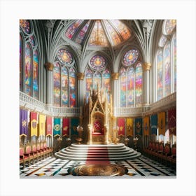 Throne Room Canvas Print