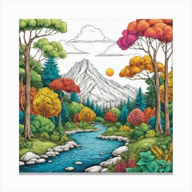 Autumn Forest Canvas Print