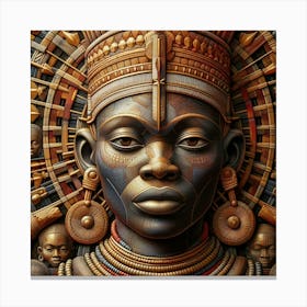 African Queen Canvas Print