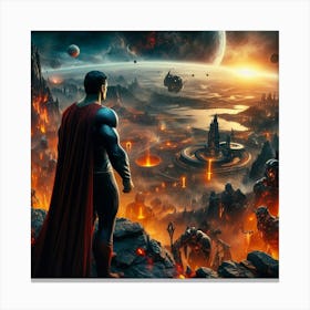 Superman 1 Canvas Print