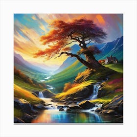 Lone Tree 19 Canvas Print