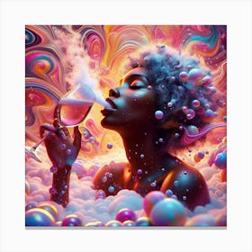 Psychedelic Painting Canvas Print