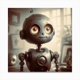 Robot 7 Canvas Print