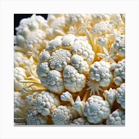 Cauliflower Florets Canvas Print