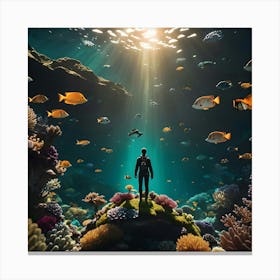 Depths Of The Imagination 5 Canvas Print