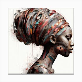 African woman Canvas Print