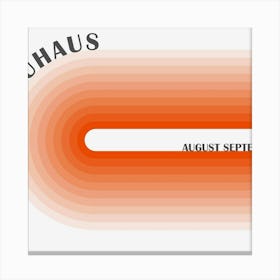 Bauhaus Style 39 Canvas Print