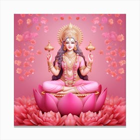 Goddess Laxmi Canvas Print
