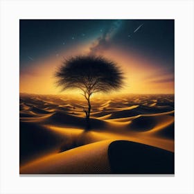 Desert Landscape - Desert Stock Videos & Royalty-Free Footage 2 Canvas Print