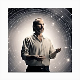 Steve Jobs 147 Canvas Print
