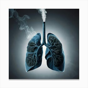 Lungs Stock Videos & Royalty-Free Footage 4 Canvas Print