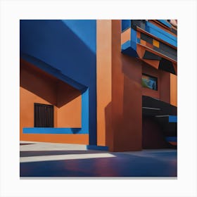 BB Borsa  Geo Building  Canvas Print