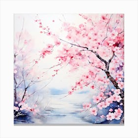 Cherry Blossoms 24 Canvas Print