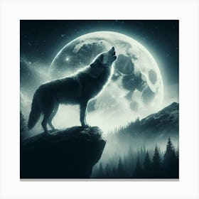 Howling Wolf 7 Canvas Print