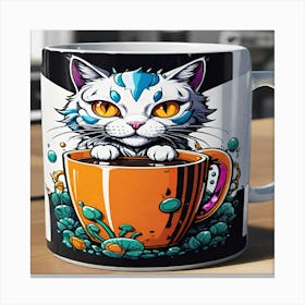 cute mug Canvas Print