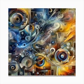 Abstract Painting 4 Canvas Print