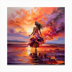 'The Sunset' Canvas Print