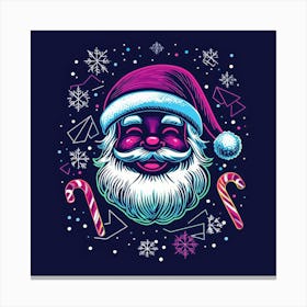 Santa Claus.Generated AI. Wall Art Print 1 Canvas Print