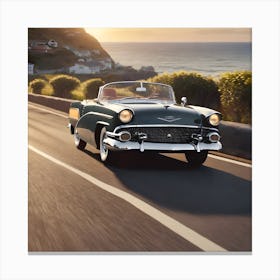 Chevrolet Bel Air Convertible Canvas Print