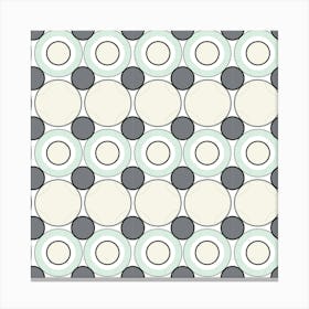 Modern Retro Pattern 22 Canvas Print