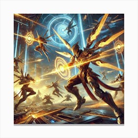 New Sunblade Warriors Role Converted Canvas Print