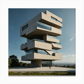 Modern Architecture 1 Canvas Print