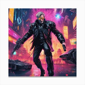 Cyborg 10 Canvas Print