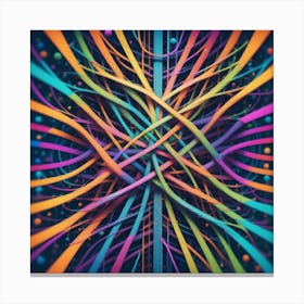 Abstract Fractal Art 8 Canvas Print