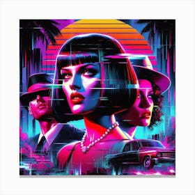 Pulp Fiction 5 Canvas Print