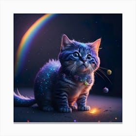 Cat Galaxy (72) Canvas Print