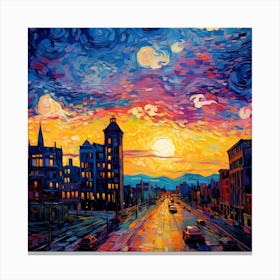 Starry Night 11 Canvas Print