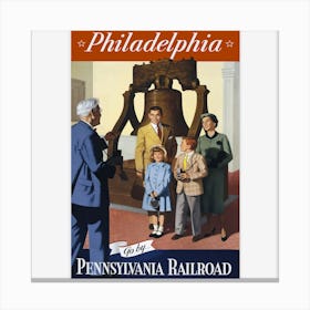 Pennsylvania Railroad Canvas Print