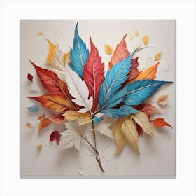Maple Leaves 3 Canvas Print