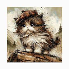 Scottish Kitten 1 Canvas Print