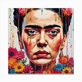 Frida Kahlo 126 Canvas Print