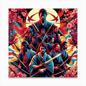 Samurai Warriors 3 Canvas Print