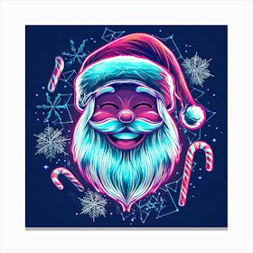 Santa Claus.Generated AI. Wall Art Print 2 Toile