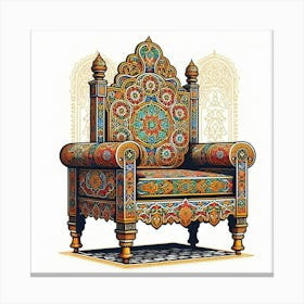 King'S Chair 4 Canvas Print