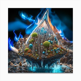 Water City Canvas Print