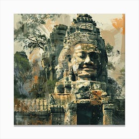 Angkor Temple 1 Canvas Print