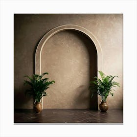 Archway Stock Videos & Royalty-Free Footage 6 Canvas Print
