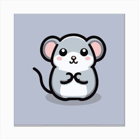 Cute Animal Mouse 1 Canvas Print
