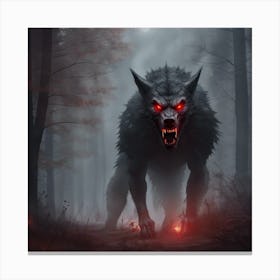 Werewolf Canvas Print