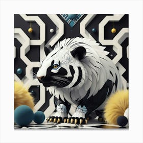 Panda Canvas Print