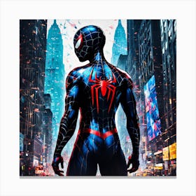 Spiderman 1 Canvas Print