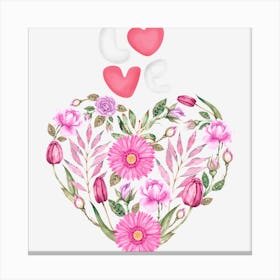 Heart Of Love Canvas Print